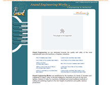 Tablet Screenshot of anandengineeringworks.com